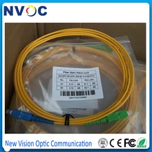 5 шт./лот, 3 м SC/UPC-SC/APC Simplex 2,0 мм одномодовый ПВХ Куртка волоконно-оптический патч-корд, волоконно-оптическая оптика SC патч-корд, FTTH кабель
