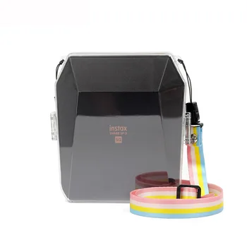 

Fuji Fujifilm INSTAX SHARE SP-3 Transparent Case Mini Smart Phone Instant Film Printer Crystal Case Bag with Shoulder Strap