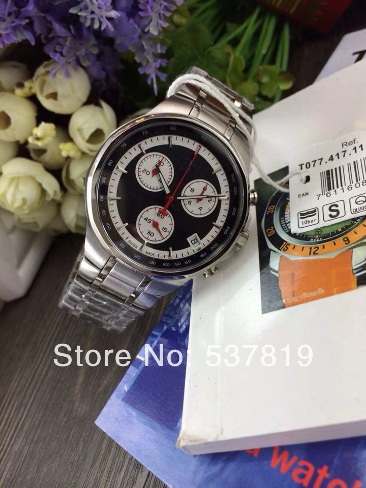 Swiss ETA G10.211 quartz movement MEN'S WATCH Model T077.417.11.051.01  T0774171105101 with orginal box free shipping|model making power  tools|model yellowmodel fairy - AliExpress