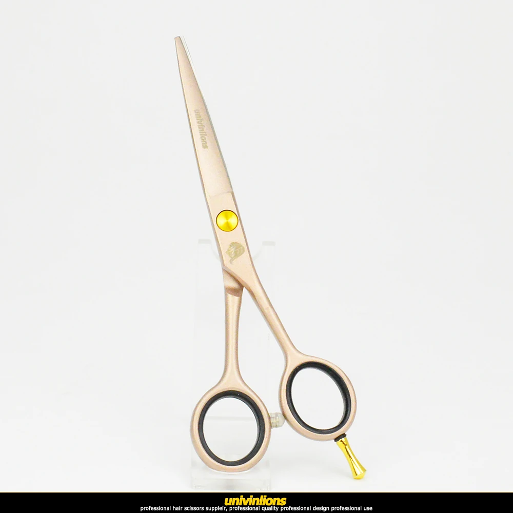 Univinlions 5," Розовые золотые ножницы для волос, парикмахерские японские ножницы для стрижки волос, Профессиональные Парикмахерские ножницы