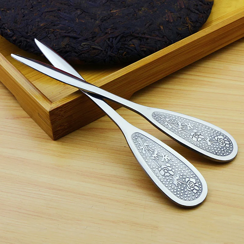 Buy 500pcs/lot Puerh Tea Knife Stainless Steel Puer