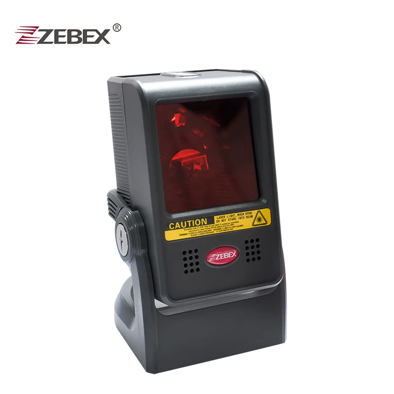 ZEBEX Z-6031/Z-6030/Z-6170 1D الليزر مسطحة الباركود ماسحة 20 خطوط سطح المكتب احادي الباركود قارئ