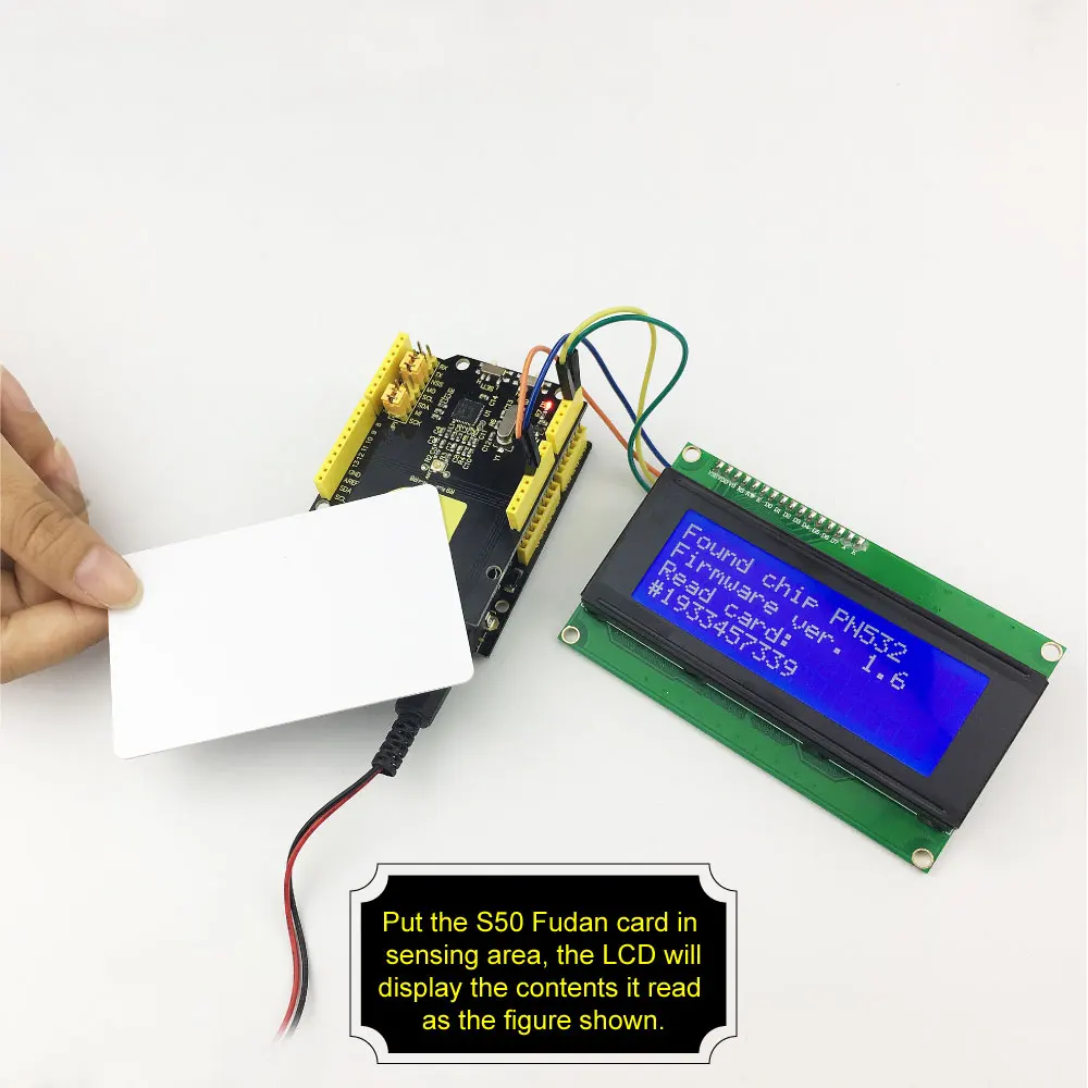 Keyestudio PN532 NFC/RFID Controller Shield for arduino uno r3