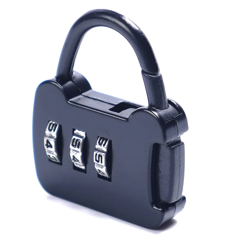 

High Quality Fashion 3 Digit Combination Luggage Code Lock Password Padlock Suitcase Backpacks Toolbox Drawer Mini Lock Hardware