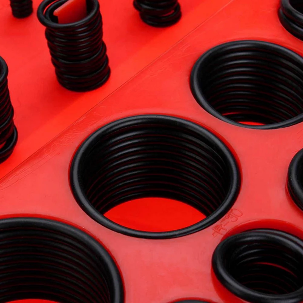 Serie Universal de coches surtidos O Ring juego de surtido de sellos de goma conjunto de herramientas de transmisión de tuberías de garaje O anillo nuevo