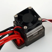 50 шт. 320a матовый Твин Выход Скорость контроллер ESC для 1/8 1/10 RC Рок Гусеничный