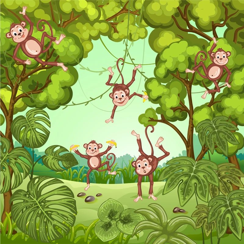 Popular Monkey Background-Buy Cheap Monkey Background lots