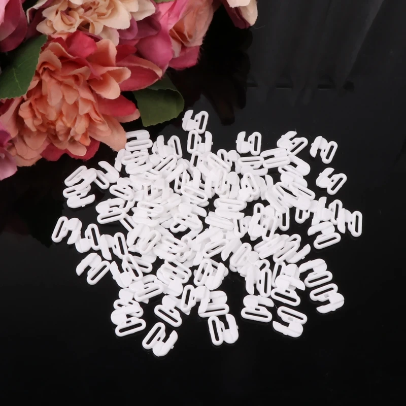 

50x BIKINI Clips Hook Snap Bra Clasps Swimsuit Buttons Apparel Sewing Buckles New