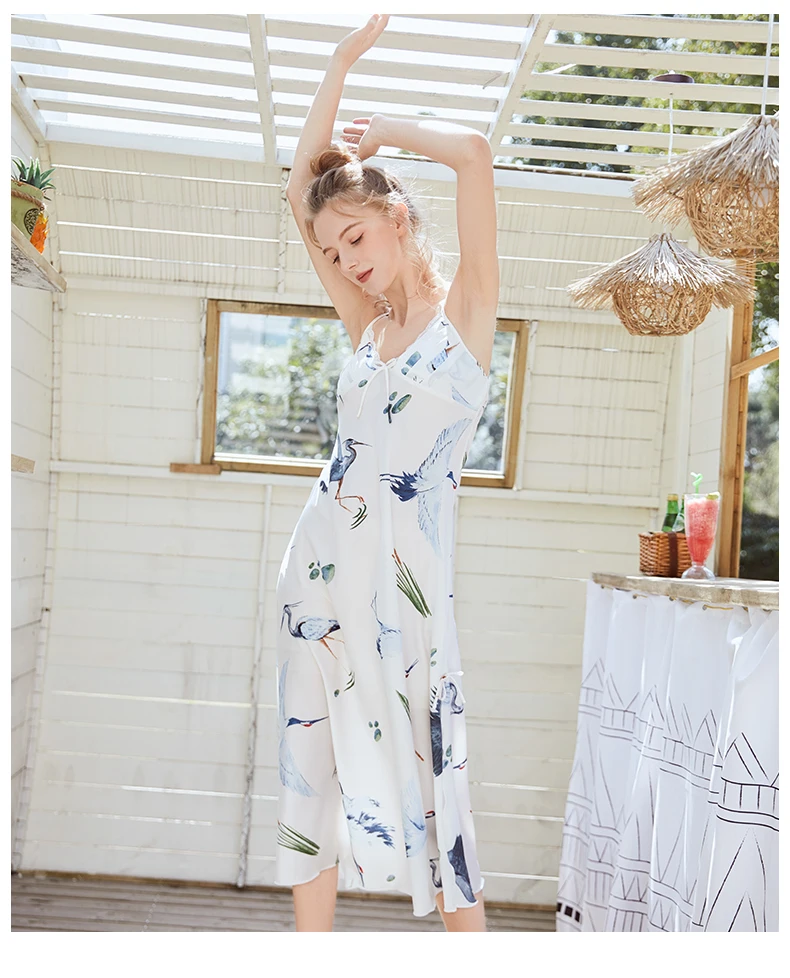 Artizan пикантные пижамы женское платье шелк ночная рубашка Домашняя одежда домашняя