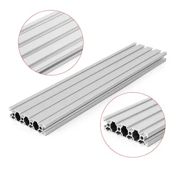 

New Arrival 200/300/400mm Length 2080 T-Slot Aluminum Profiles Extrusion Frame For CNC Hot