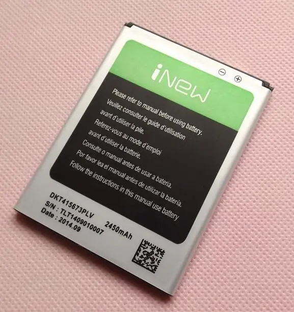 Сменная батарея Inew l1 DKT415673PLV 2450 мАч запасная для INEW L1 мобильный телефон|battery for|l1