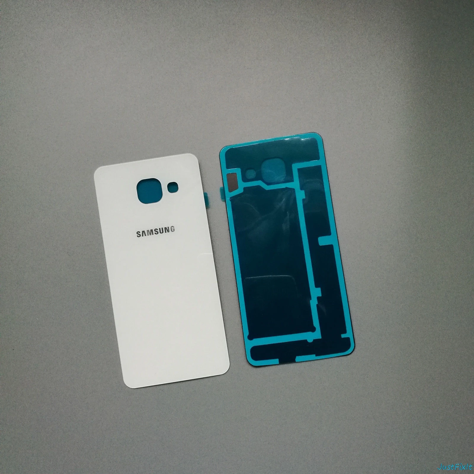 Для samsung Galaxy A5 "A510F A510M A510FD A+ Задняя стеклянная крышка для аккумулятора чехол - Цвет: Белый