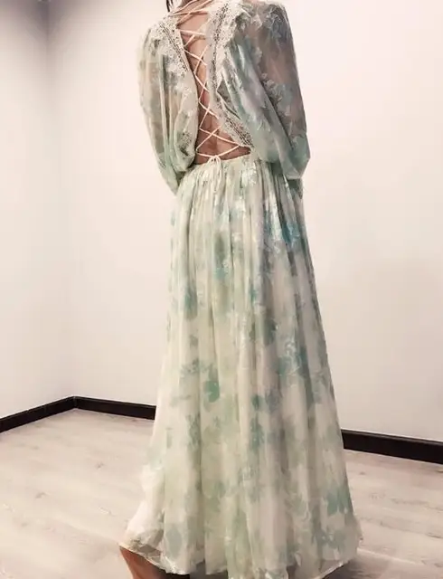 Silk Maxi Dress