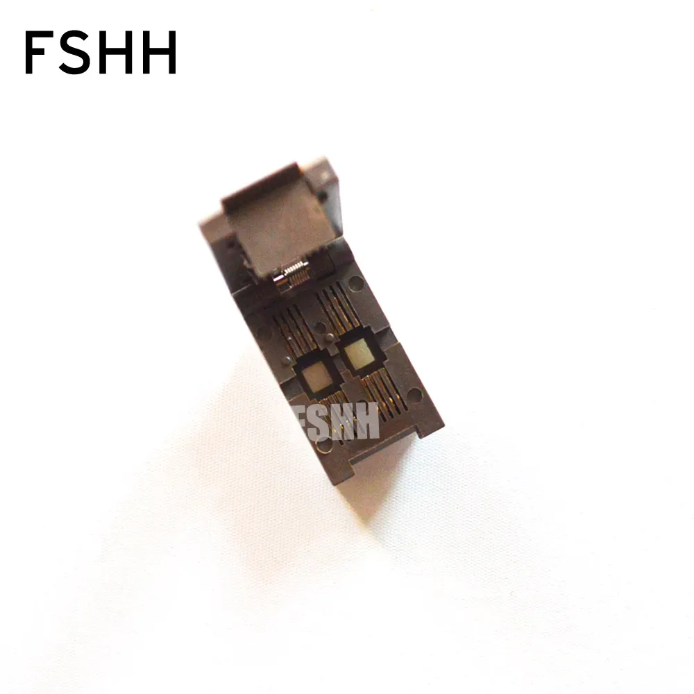 FP-1.27-8-2 IC Тесты розетка/FP-1.27-8 FP8 SOP8 SOIC8 SO8 burn-в гнездо/IC гнездо(Два размещение/тестовое гнездо закрывающееся