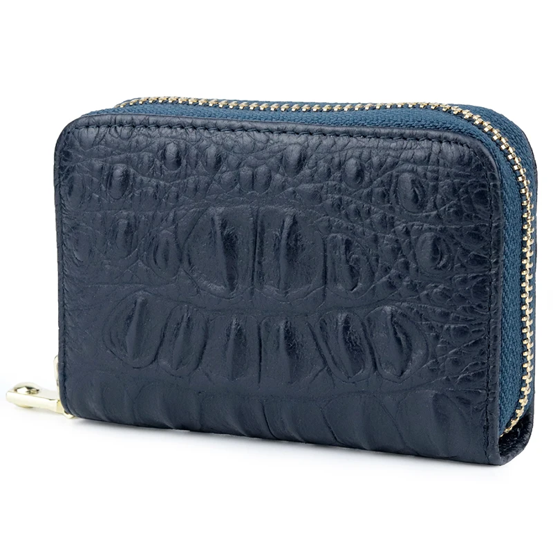 

Genuine Leather Card Holder Business Credit Card Holder Men Wallet Case Bank Card id Holders cardholder for men porte carte 2019