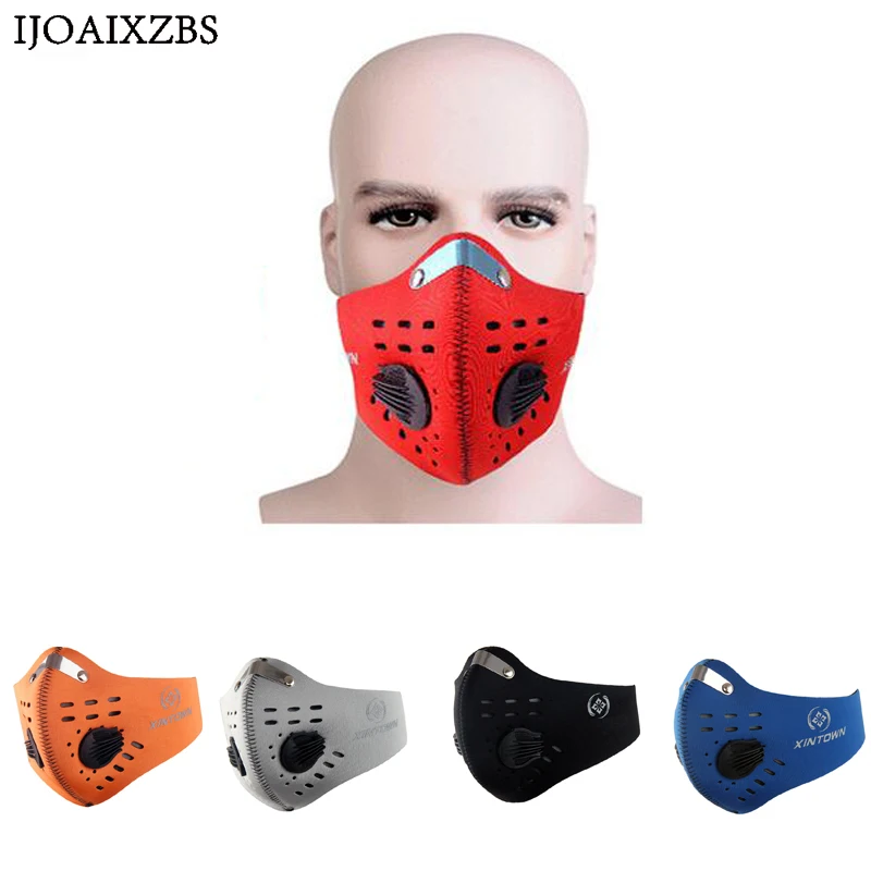 قناع الغبار PM2.5 الكربون المنشط تنفس تصفية في الهواء الطلق الدراجات الجري حماية التزلج الشتاء الخريف ل دراجة وجه قناع قناع الغبار PM2.5 الكربون المنشط تنفس تصفية في الهواء الطلق الدراجات الجري حماية التزلج الشتاء الخريف ل دراجة وجه قناع