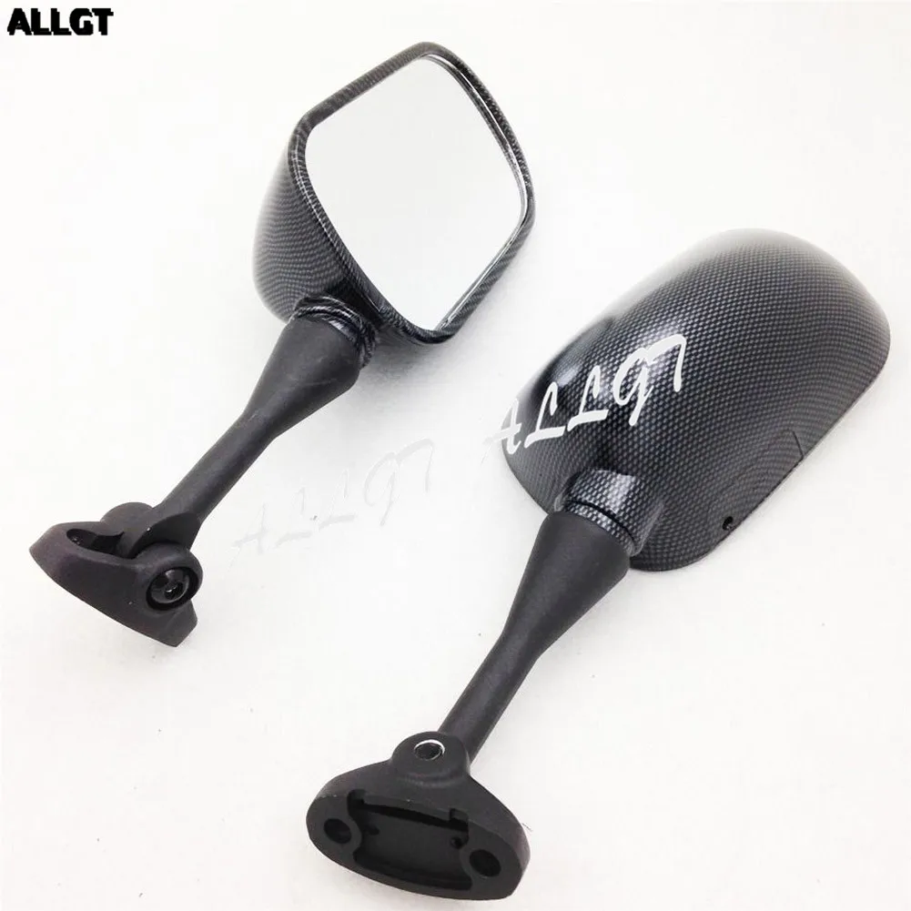 Specchietti Retrovisori Moto Universali - 1 Paio Nero Regolabile Per HYOSUNG GT E CBR - Kit Di Montaggio Incluso - 3