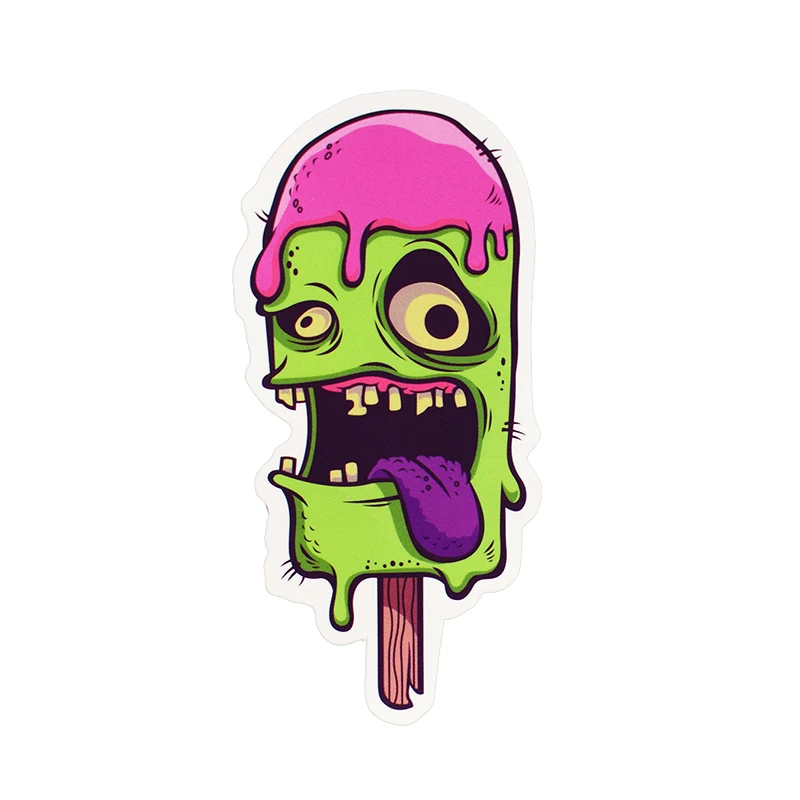 

Horror ice cream Single Stickers Skateboard Laptop Funny Audrey Hepburn Sticker Suitcase Fridge Vinyl Decal B-84