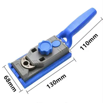 

Woodworking Pocket Hole Jig Plugs Allen Key Doweling Joinery Mixed Drill Guide