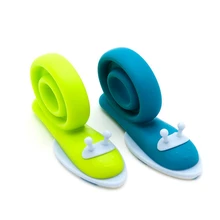 Мягкая Пластиковая Детская домашняя защита от закрывания двери протектор детская безопасная в форме улитки двери остановки крышки детские ворота Угловой протектор