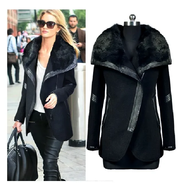 2018 Plus Size Women's Winter Jackets Casual Fur Collar