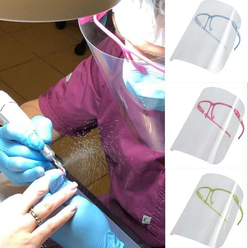 

Acrylic Gel Remover Nail Drill Anti-dust Protective Face Guard Mask Manicure Nails Accessories Tool