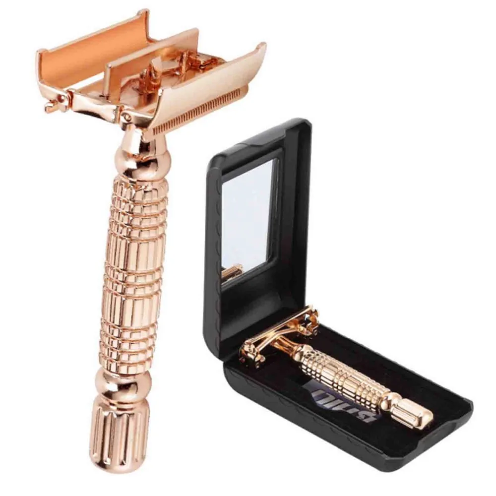 BAILI Twist Butterfly Razor Open Classic Double Edge Blade Safety