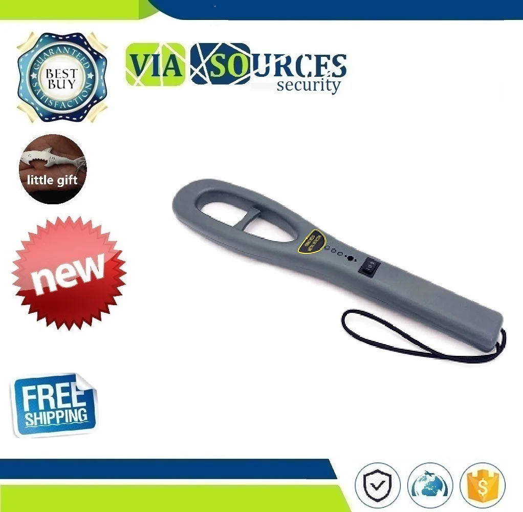 

New Portable Hand Held Metal Security Detector Super Scanner Meter Lightweight