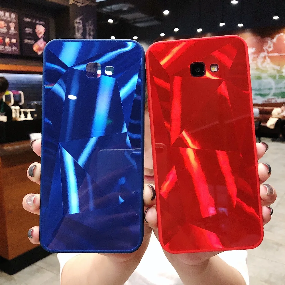 Diamond Texture Hard Case For Samsung Galaxy J2 J3 J4 J5 J6 J7 Pro primer Plus