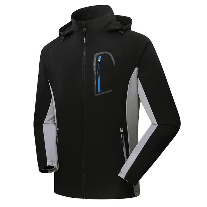 

Men Hunting Camping Hiking Jacket Windproof Waterproof Breathable Quick D Thermal Softshell Jacket Outdoor Clothing