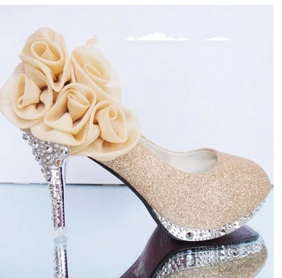 gold 5 flowers 8cm