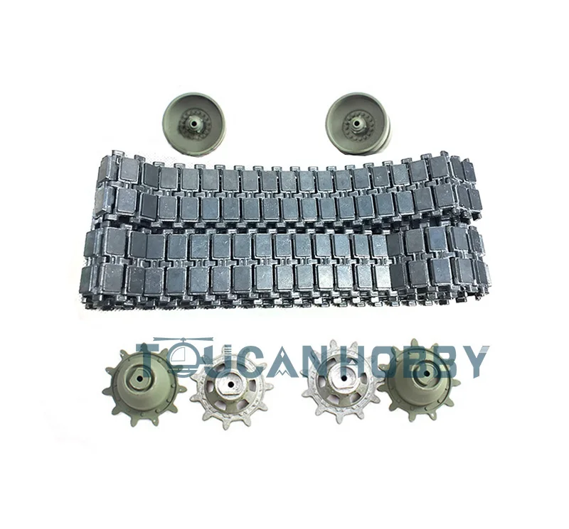 HengLong 1/16 Leopard2A6 металлические ходовые дорожки, ходовые колеса, колеса 3889 THZH0155