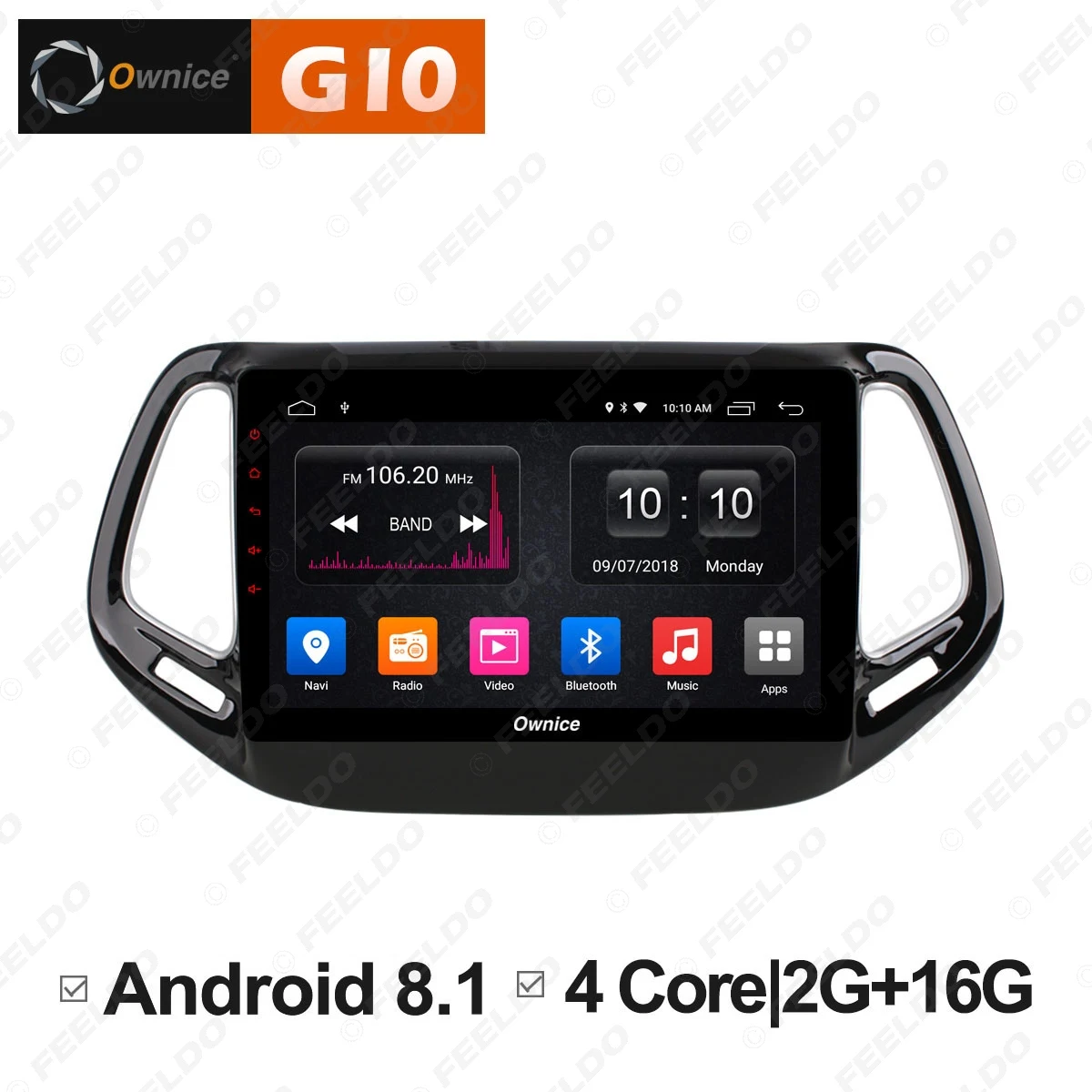 Flash Deal FEELDO 10.1" 2.5D Nano IPS Screen Android 6.0 Octa Core/DDR3 2G/32G/4G LTE Car Media Player For Compass 2017 1 Flash Deal FEELDO 10.1" 2.5D Nano IPS Screen Android 6.0 Octa Core/DDR3 2G/32G/4G LTE Car Media Player For Compass 2017 1