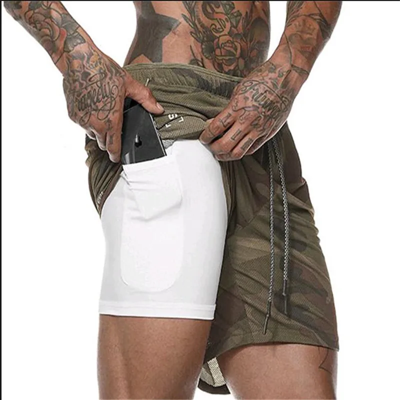 Новые мужские летние тонкие шорты для спортзала Фитнес Бодибилдинг беговые шорты по колено дышащие шорты спортивная одежда-сетка