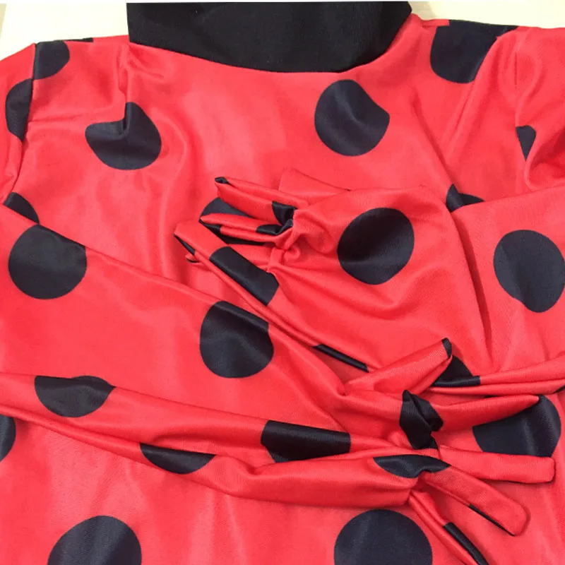 Fantasia Spandex Ladybug Costume For kid Adult Cosplay Halloween Christmas Bag Girl Children Lady Bug Jumpsuit costume For Women (10)