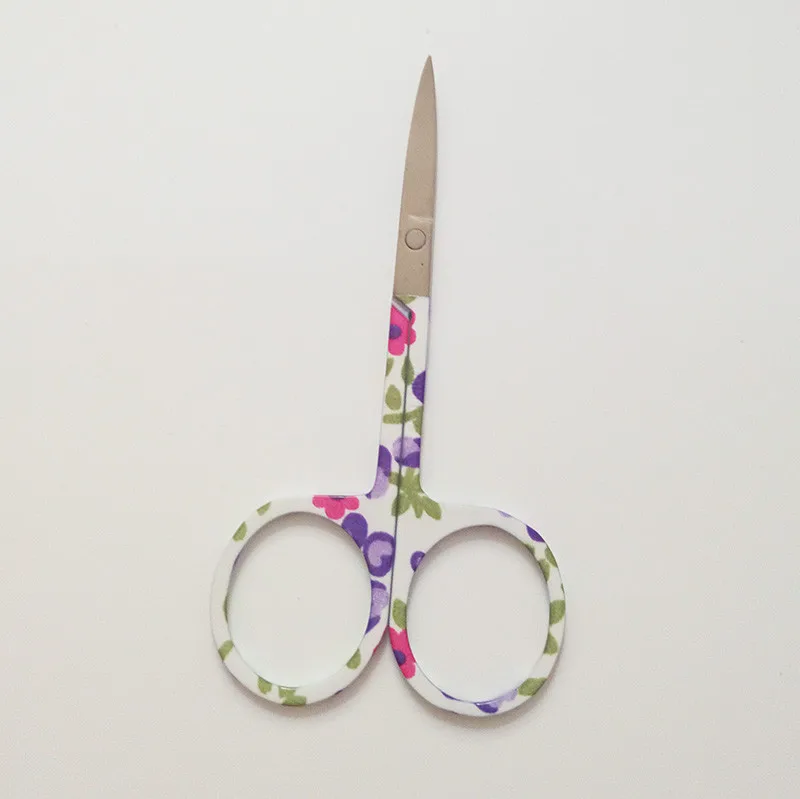 

300pcs express delivery Nail Scissor Manicure For Nails Eyebrow Nose Eyelash Cuticle Scissors Curved Makeup Tools