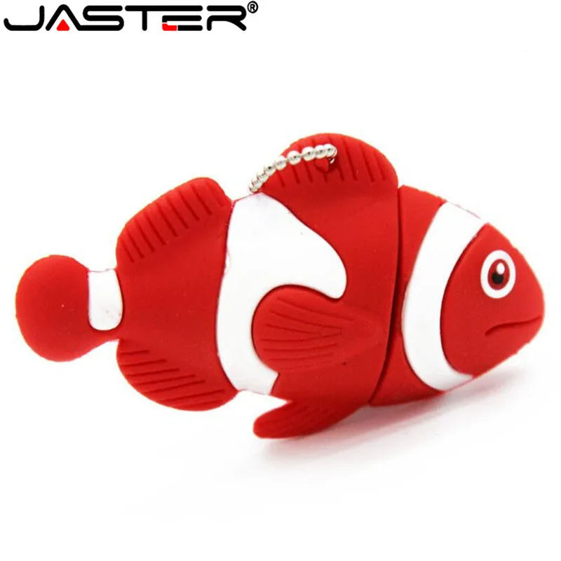 JASTER оптовая продажа милый usb флеш накопитель с рыбками маленькими животными 2 0 32
