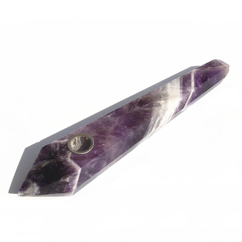 

Natural Dream Amethyst gemstone smoking pipes for weed