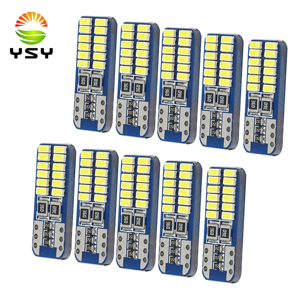Y высокое качество T10 W5W 168 192 светодиодный задний фонарь 3014 24smd 12В для автомобиля