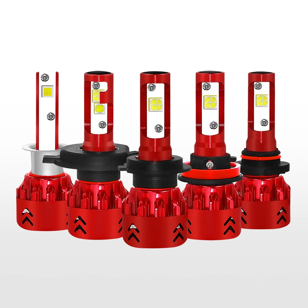 

Car Headlight Kit H1 H7 H11 9005 9006 H4 Car LED Headlight Bulb Fog Lamp Car LED Headlight Bulbs 6000K 9600LM Car Light