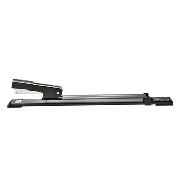 Professional  Black Make Book Repair Book Stapler Long Arm Stapler Binding Machine Manual Metal Stapler