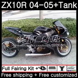 Корпус + майка для KAWASAKI NINJA ZX1000 C ZX 10 R красный огонь Горячие ZX-10R 2004 2005 60HC. 10 ZX1000C ZX10R 04 05 ZX 10R 04 05 обтекатели