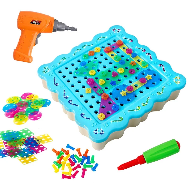 Buy Children Creative Design Toys Drill Screw Puzzle