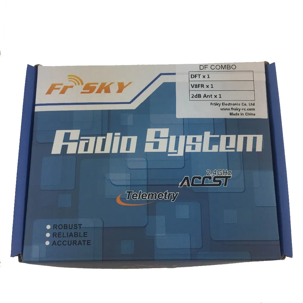 

Feiying FrSky 2.4G DFT/DJT/D8R-II/V8FR-II HV Futaba Compatible RF Module (two-way) & Receivers Combo