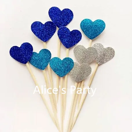 Magnifique Decoration De Cupcake En Forme De Cœur Bleu Royal Argent Scintillant 50 Pieces Accessoire De Gateau De Fete De Mariage Cure Dents Dessert Choix De Fruits Tendance Aliexpress Magnifique Decoration De Cupcake En Forme De Cœur Bleu Royal Argent Scintillant 50 Pieces Accessoire De Gateau De Fete De Mariage Cure Dents Dessert Choix De Fruits Tendance Aliexpress