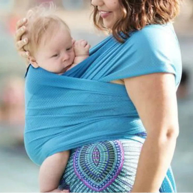 

Baby Carrier Sling For Newborns Soft Infant Wrap Breathable Wrap Hipseat Breastfeed Birth Comfortable Nursing Cover