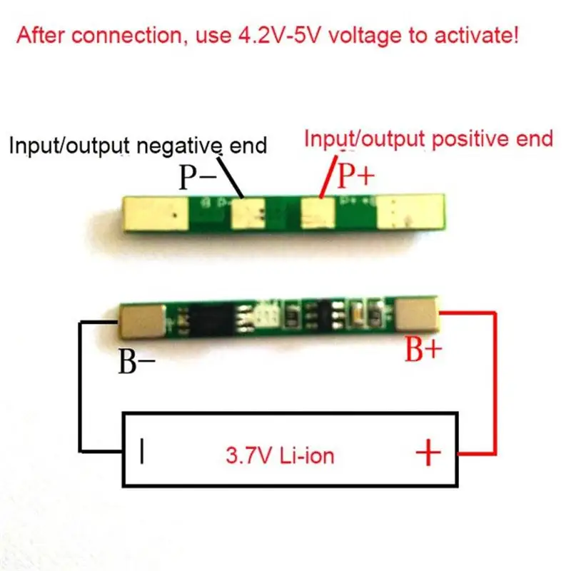 Защитная плата для литиево ионных аккумуляторов 1 шт./Лот 3 7 В А|bms pcm|protection boardbattery