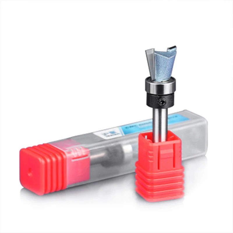 

1/4x1/2 Router Bit Carbide Dovetail Joint Router Bit with Bearing Woodworking Cutter