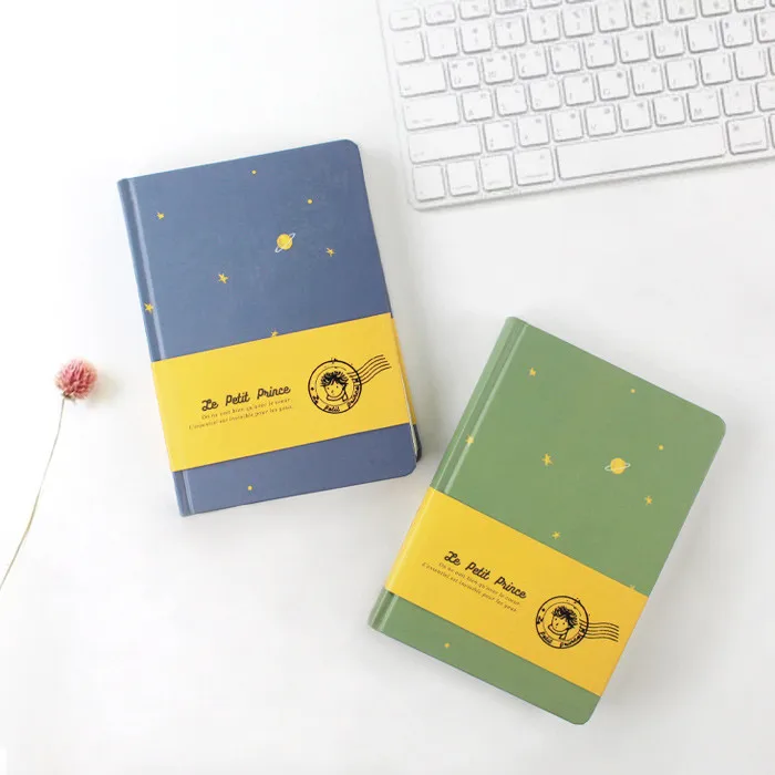 Free Shipping The Little Prince Notebook School & Office Supply Vintage Color Page Accessory Diary Book Notepad Retro Stationery