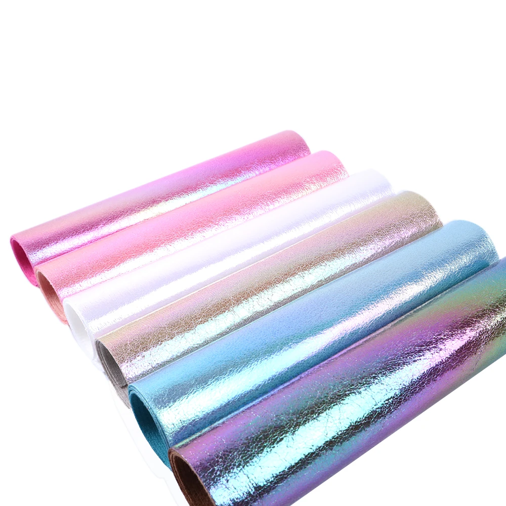 

David accessories 6Pieces/set 20*34cm Smooth Texture Faux Synthetic Leather Fabric DIY Handmade Sewing Accessories,1Yc5709